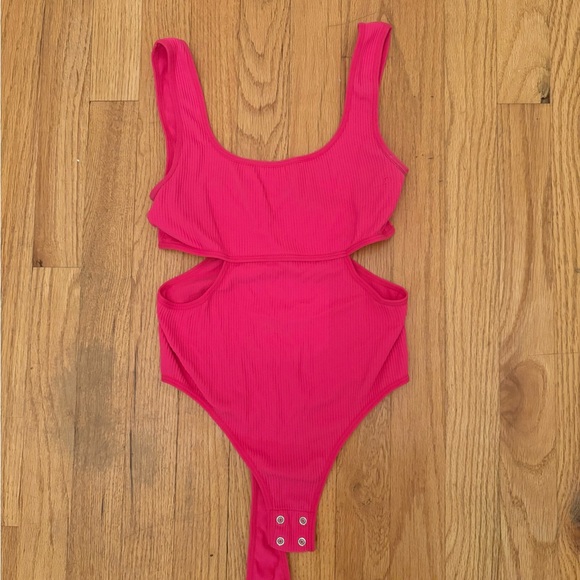 Garage Hot Pink Bodysuit - Picture 1 of 2